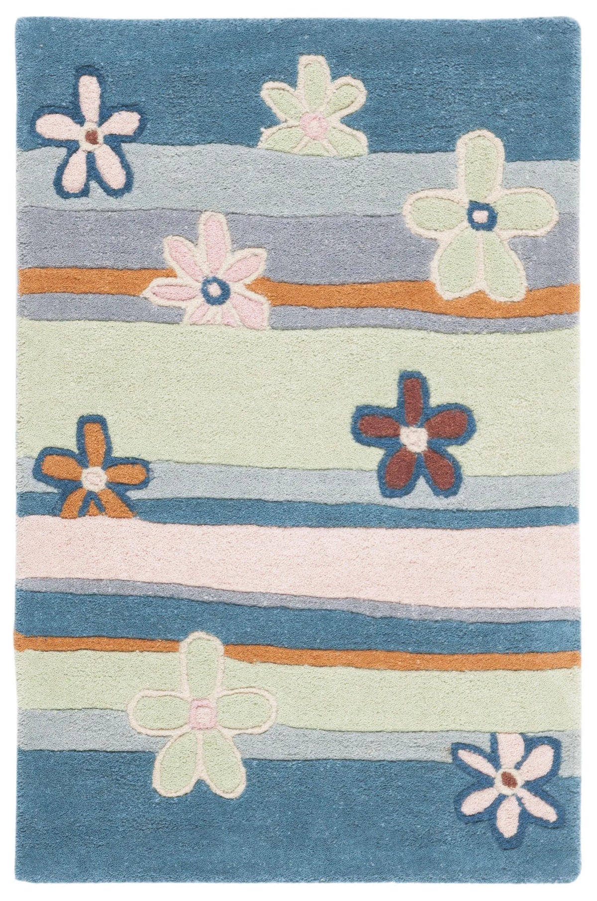 Safavieh Safavieh Kids 2'-0" x 3'-0" Rug in Blue / Multi