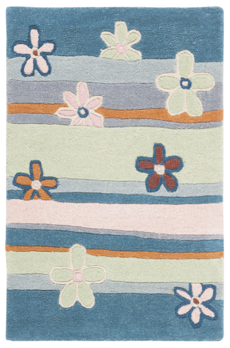 Safavieh Safavieh Kids 2'-0" x 3'-0" Rug in Blue / Multi