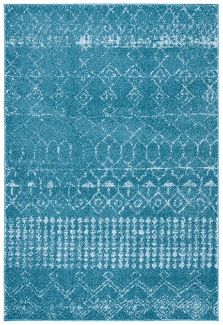 Safavieh Tulum 4'-0" x 6'-0" Rug in Turquoise / Blue