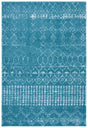 Safavieh Tulum 4'-0" x 6'-0" Rug in Turquoise / Blue