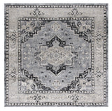 Safavieh Brentwood 6'-7" x 6'-7" Rug in Silver / Black