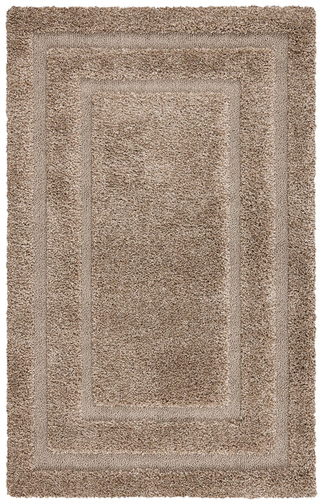 Safavieh Florida Shag 3'-3" x 5'-3" Rug in Beige / Beige