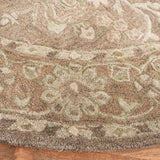 Safavieh Anatolia 6'-0" x 6'-0" Rug in Grey / Dark Grey
