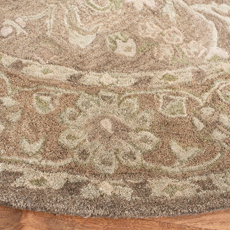 Safavieh Anatolia 6'-0" x 6'-0" Rug in Grey / Dark Grey