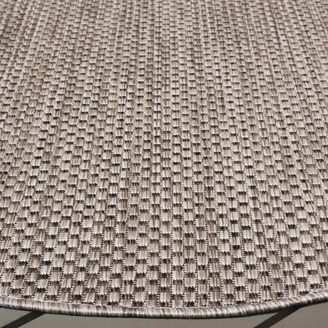 Safavieh Courtyard 5'-3" x 5'-3" Rug in Beige / Brown