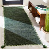 Safavieh Montauk 2'-3" x 8'-0" Rug in Green / Black