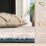 Safavieh Kashan 4'-0" x 6'-0" Rug in Blue / Tan