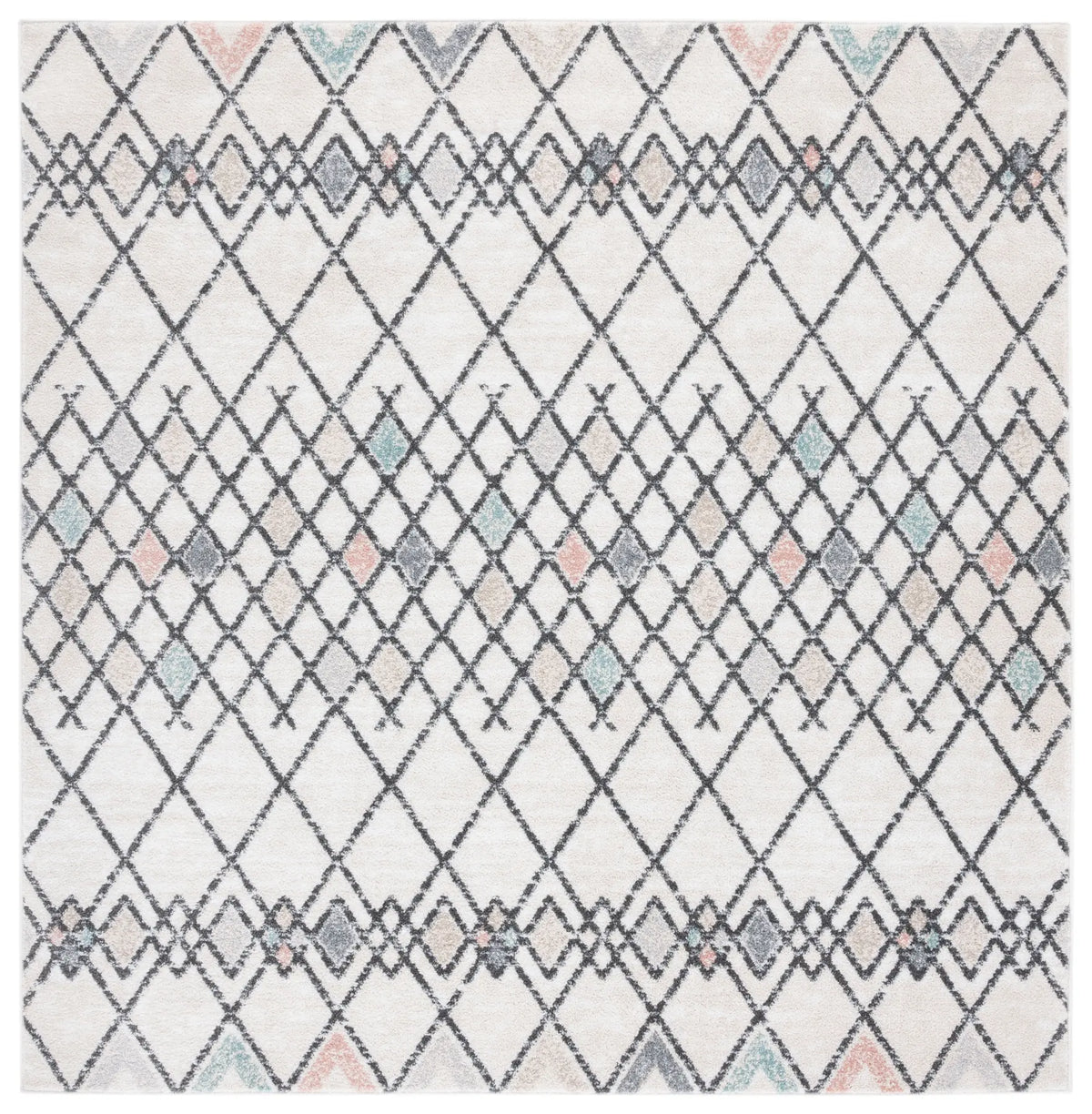 Safavieh Amsterdam 6'-7" x 6'-7" Rug in Ivory / Beige