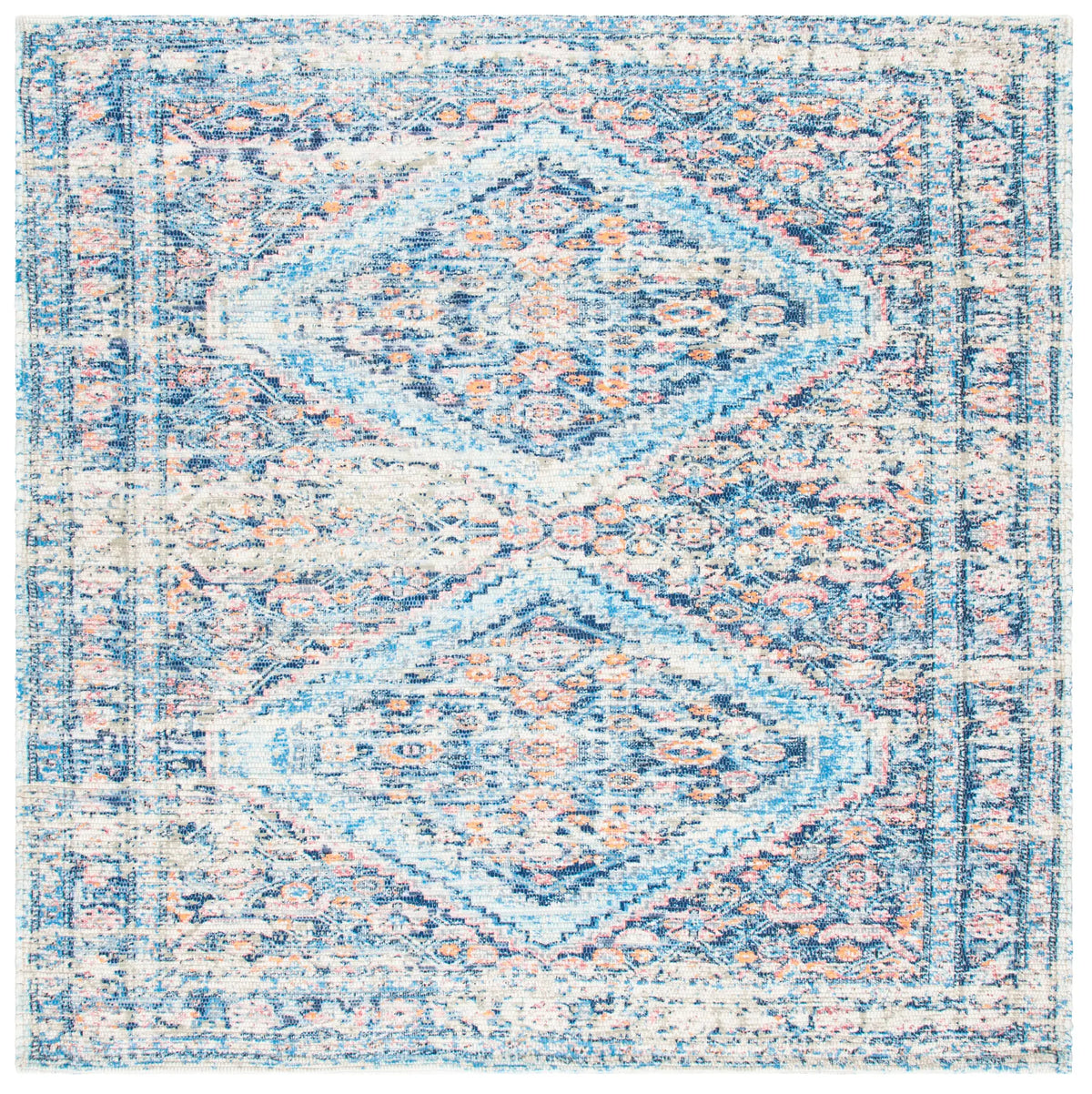 Safavieh Saffron 6'-0" x 6'-0" Rug in Blue / Turquoise