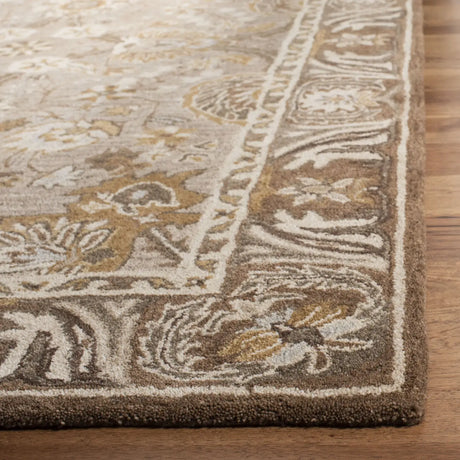 Safavieh Anatolia 5'-0" x 8'-0" Rug in Dark Grey / Brown