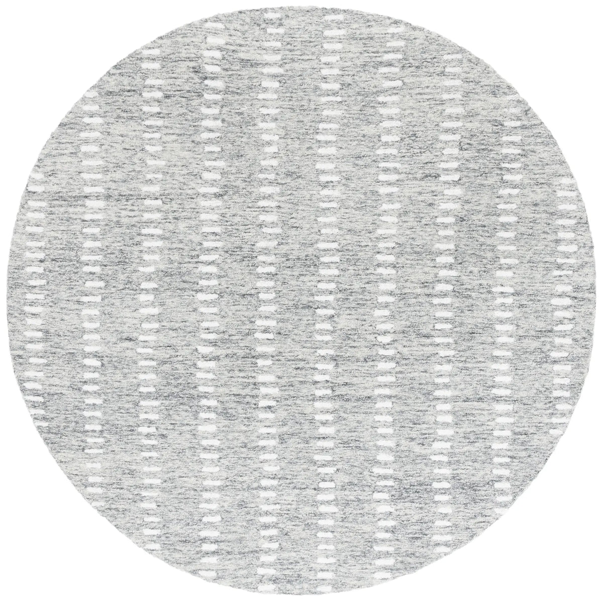 Safavieh Abstract 6'-0" x 6'-0" Rug in Grey / Ivory