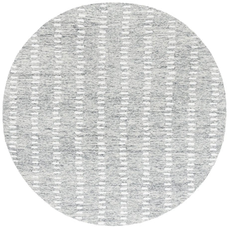 Safavieh Abstract 6'-0" x 6'-0" Rug in Grey / Ivory