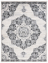Safavieh Brentwood 10'-0" x 13'-0" Rug in Ivory / Black