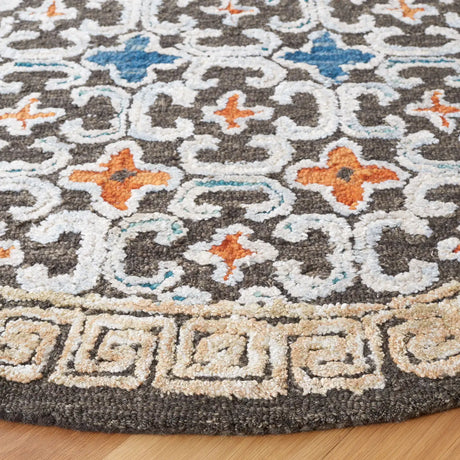 Safavieh Aspen 6'-0" x 6'-0" Rug in Blue / Taupe