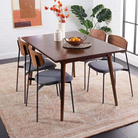 Safavieh Abstract 10'-0" x 14'-0" Rug in Ivory / Rust