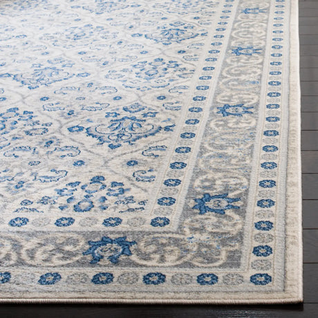 Safavieh Brentwood 4'-0" x 6'-0" Rug in Light Grey / Blue