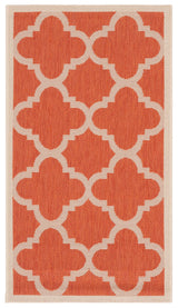 Safavieh Courtyard 2'-0" x 3'-7" Rug in Terracotta