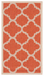 Safavieh Courtyard 2'-0" x 3'-7" Rug in Terracotta
