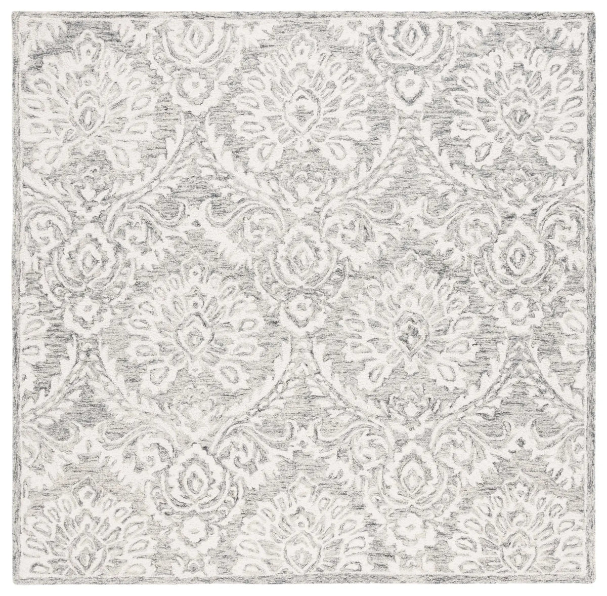 Safavieh Blossom 6'-0" x 6'-0" Rug in Grey / Ivory