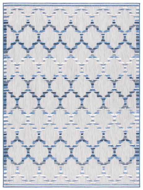 Safavieh Cabana 4'-5" x 6'-5" Rug in Grey / Blue