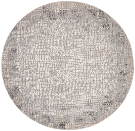 Safavieh Meadow 100 6'-7" x 6'-7" Rug in Taupe / Grey