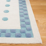 Safavieh Safavieh Kids 4'-0" x 6'-0" Rug in Ivory / Blue