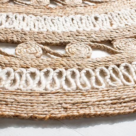 Safavieh Natural Fiber 10'-0" x 10'-0" Rug in Ivory / Natural