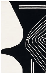Safavieh Rodeo Drive 4'-0" x 6'-0" Rug in Black / Ivory