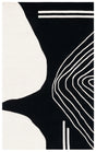 Safavieh Rodeo Drive 4'-0" x 6'-0" Rug in Black / Ivory