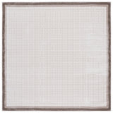 Safavieh Prestige 6'-7" x 6'-7" Rug in Ivory / Brown