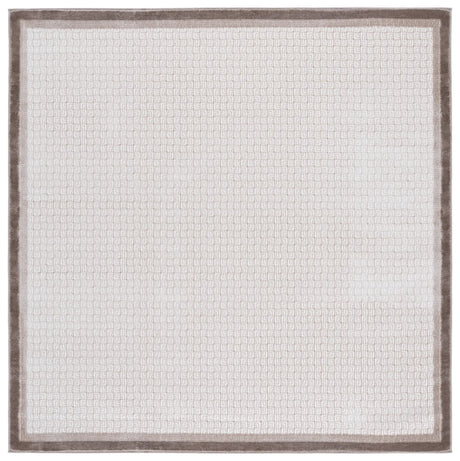 Safavieh Prestige 6'-7" x 6'-7" Rug in Ivory / Brown