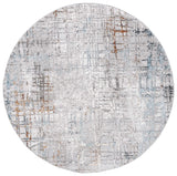 Safavieh Meadow 500 6'-7" x 6'-7" Rug in Grey / Blue