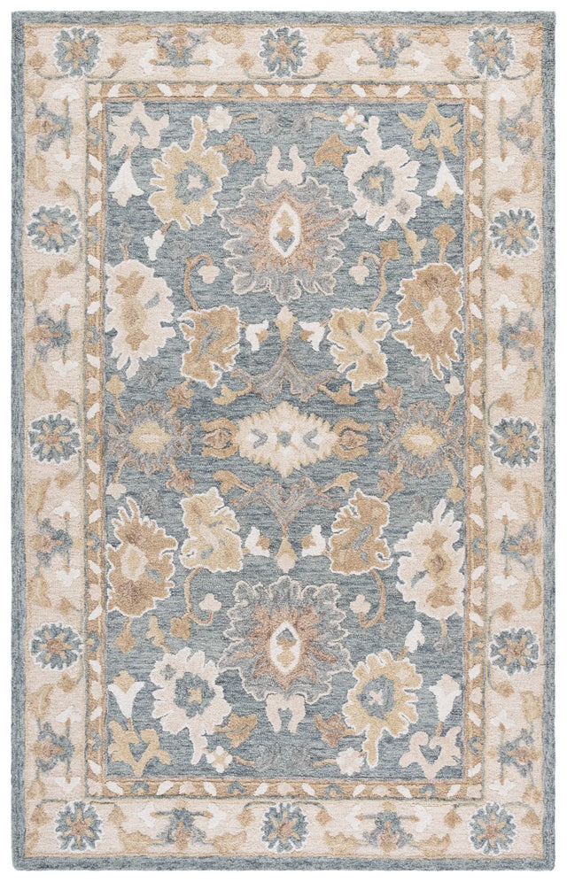 Safavieh Ebony 4'-0" x 6'-0" Rug in Grey / Beige