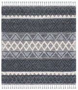 Safavieh Natura 6'-0" x 6'-0" Rug in Charcoal / Ivory