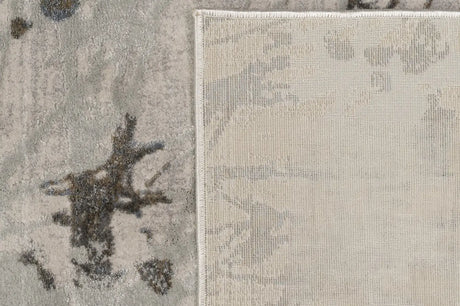 Dynamic Rugs Castilla 3554 Ivory/Grey Rugs - Corner