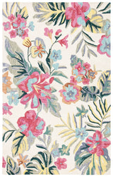 Safavieh Jardin 4'-0" x 6'-0" Rug in Ivory / Pink