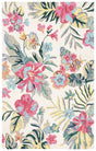 Safavieh Jardin 4'-0" x 6'-0" Rug in Ivory / Pink