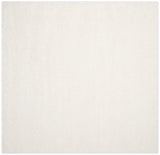 Safavieh Santa Monica Shag 6'-7" x 6'-7" Rug in White