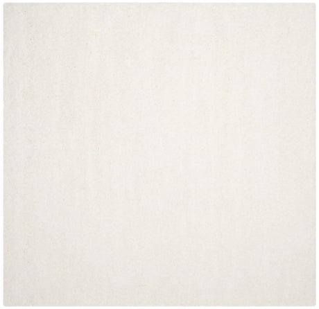 Safavieh Santa Monica Shag 6'-7" x 6'-7" Rug in White