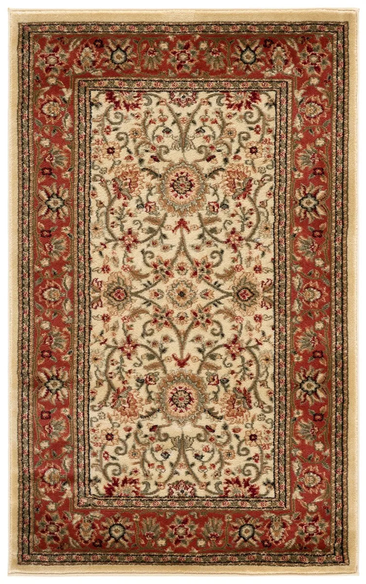 Safavieh Lyndhurst 3'-3" x 5'-3" Rug in Ivory / Rust