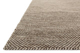 Loloi Oakwood OK-02 Stone Rugs - rug corner