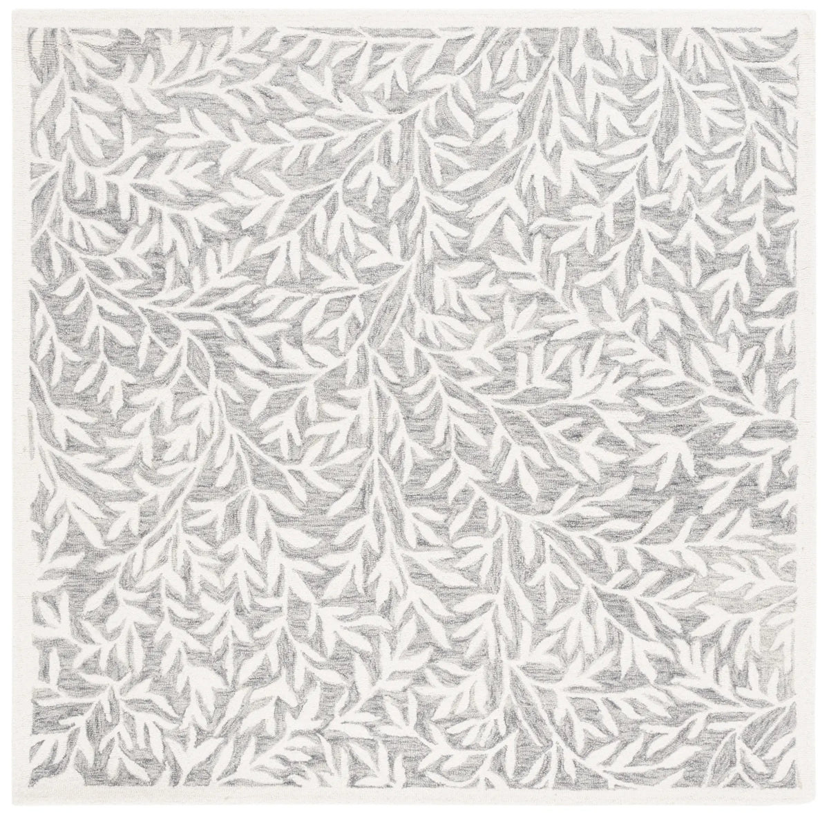 Safavieh Jardin 6'-0" x 6'-0" Rug in Grey / Ivory