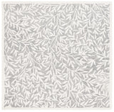 Safavieh Jardin 6'-0" x 6'-0" Rug in Grey / Ivory
