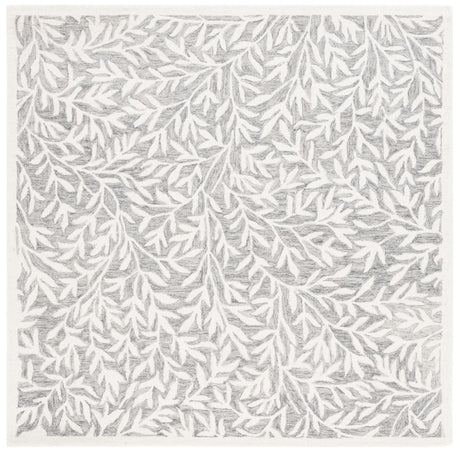 Safavieh Jardin 6'-0" x 6'-0" Rug in Grey / Ivory