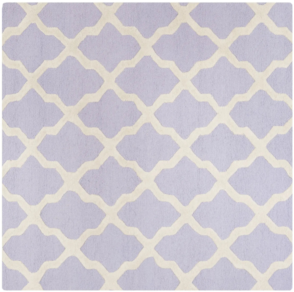 Safavieh Cambridge 6'-0" x 6'-0" Rug in Lavander / Ivory
