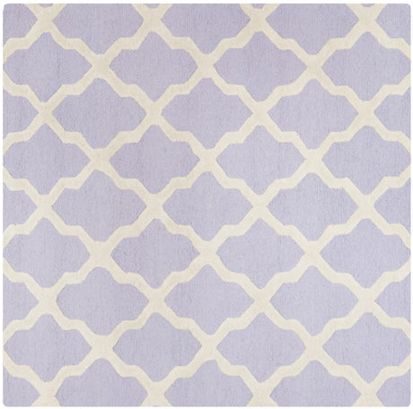 Safavieh Cambridge 6'-0" x 6'-0" Rug in Lavander / Ivory