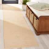Safavieh Montauk 2'-3" x 9'-0" Rug in Yellow / Ivory