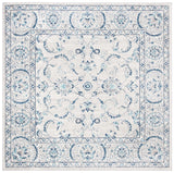 Safavieh Brentwood 6'-7" x 6'-7" Rug in Light Grey / Blue