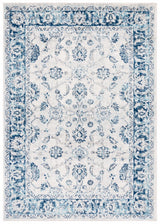 Safavieh Tulum 4'-0" x 6'-0" Rug in Ivory / Blue