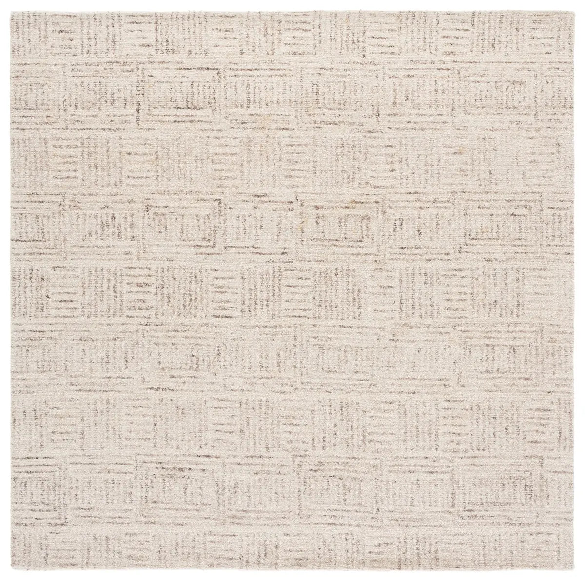 Safavieh Ebony 6'-0" x 6'-0" Rug in Ivory / Brown
